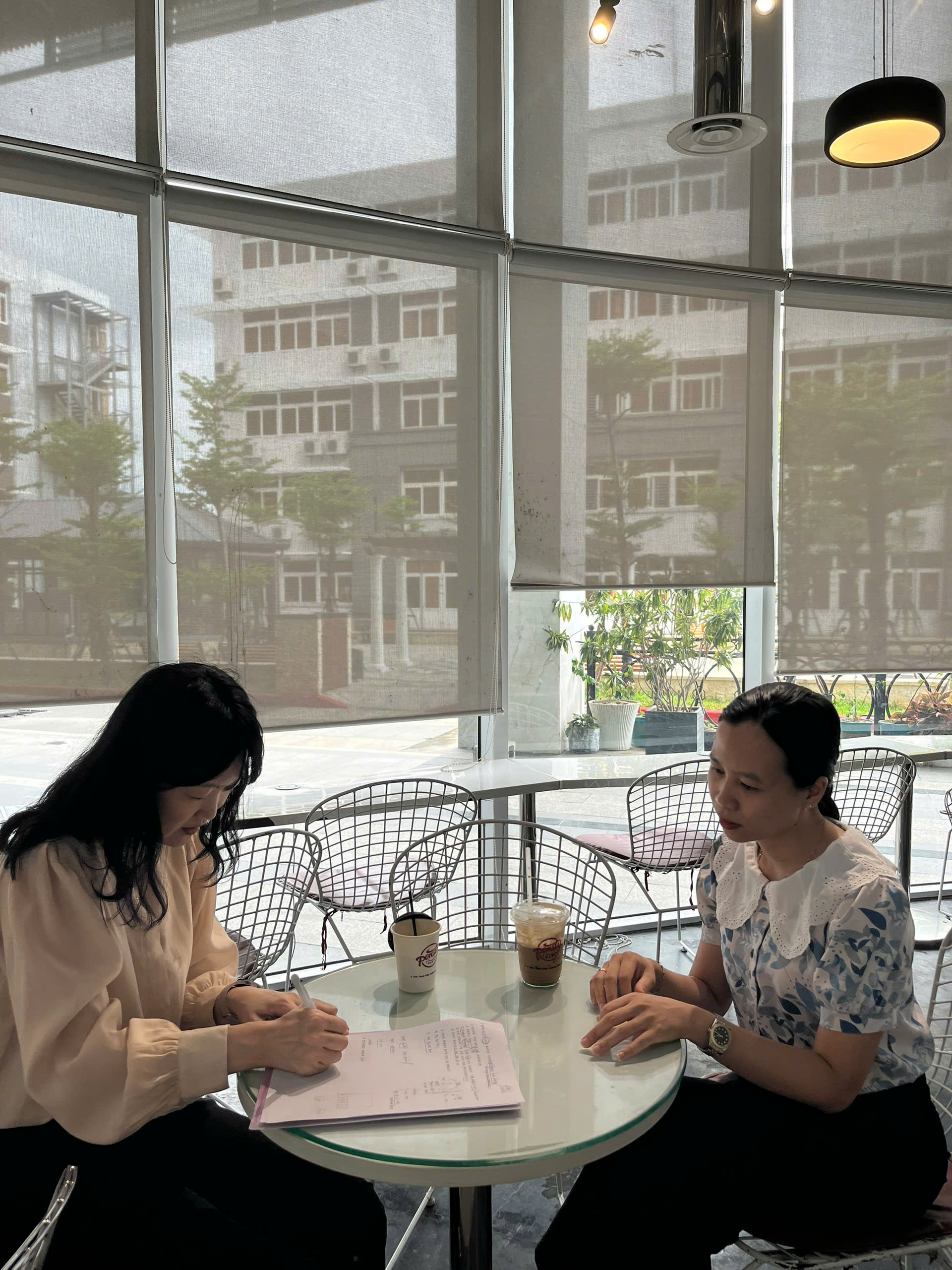 (25.7.4.) 다낭외대 및 쥐떤대와 한국어국제봉사단 (인천교육한마당) 계획 협의 (2번째)