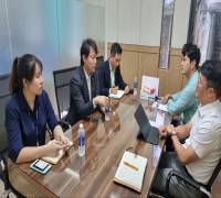 (23.8.7.) 신한은행 방문, Đại diện Ngân hàng Shinhan ghé thăm Trung tâm Ngôn ngữ tiếng Hàn tại TP.HCM