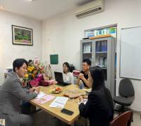(23. 11. 23) 다낭시 Duy Tan대 협의, Gặp gỡ đại diện trường Đại học Duy Tân 