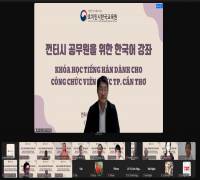 (24.7.31.) 껀터시 공무원을 위한 한국어 강좌 개강