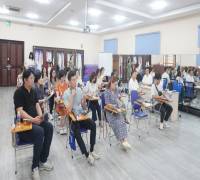 (24.10.18.) 전라남도교육청 소속 교사 호치민시한국어교육원 방문 및 호아루 중학교 한국어 수업 참관 활동