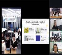(26.7.7.)  순천강남여자고등학교-호치민시 투득고등학교 온라인 국제교류 